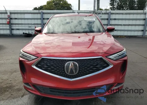 2022 Acura Mdx z USA, uszkodzony, nr VIN 5J8YD9H38NL001544